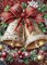 Christmas Bell Ball Diamond Art(Christmas Bell Ball)15.7 x 11.8 x 0.05 inches